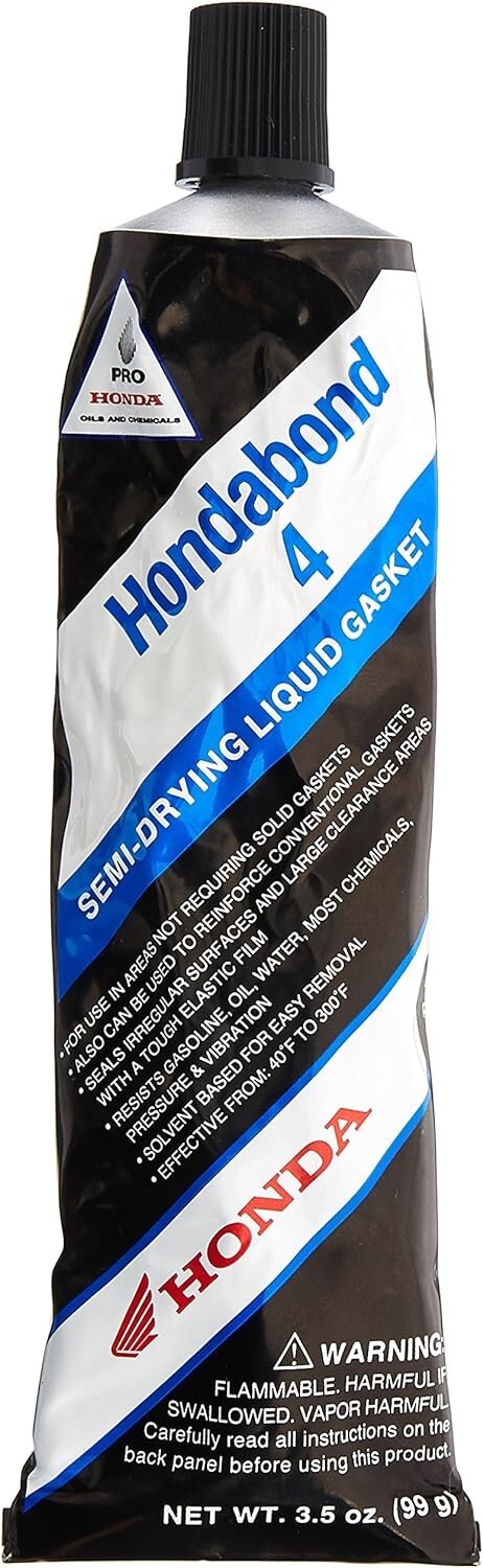 Genuine Honda OEM Hondabond 4 Liquid Gasket 08717-1194. Used in place of gaskets