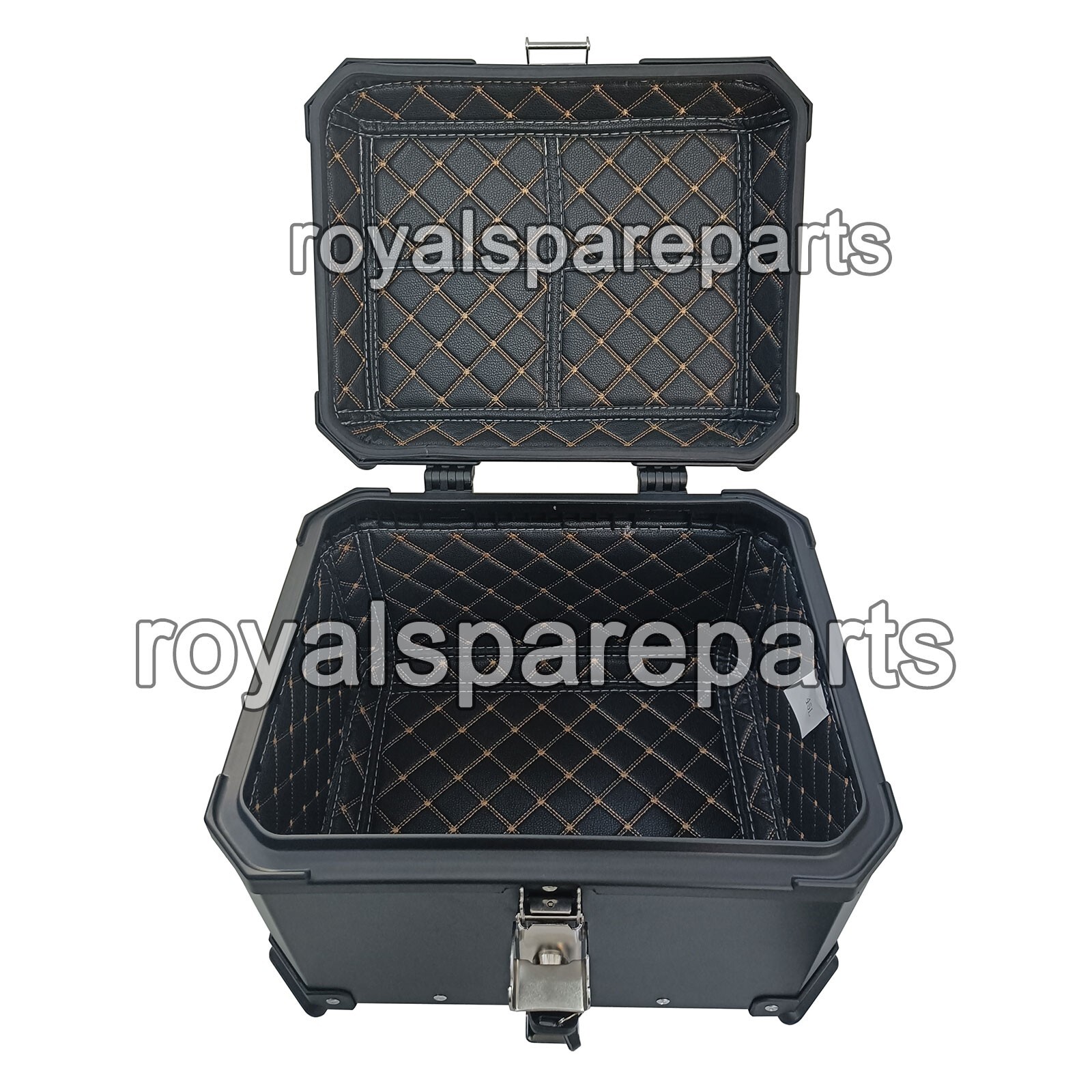 For Royal Enfield Himalayan 411 BS3,BS4 & BS6 Pannier Luggage Top Box Matt Black