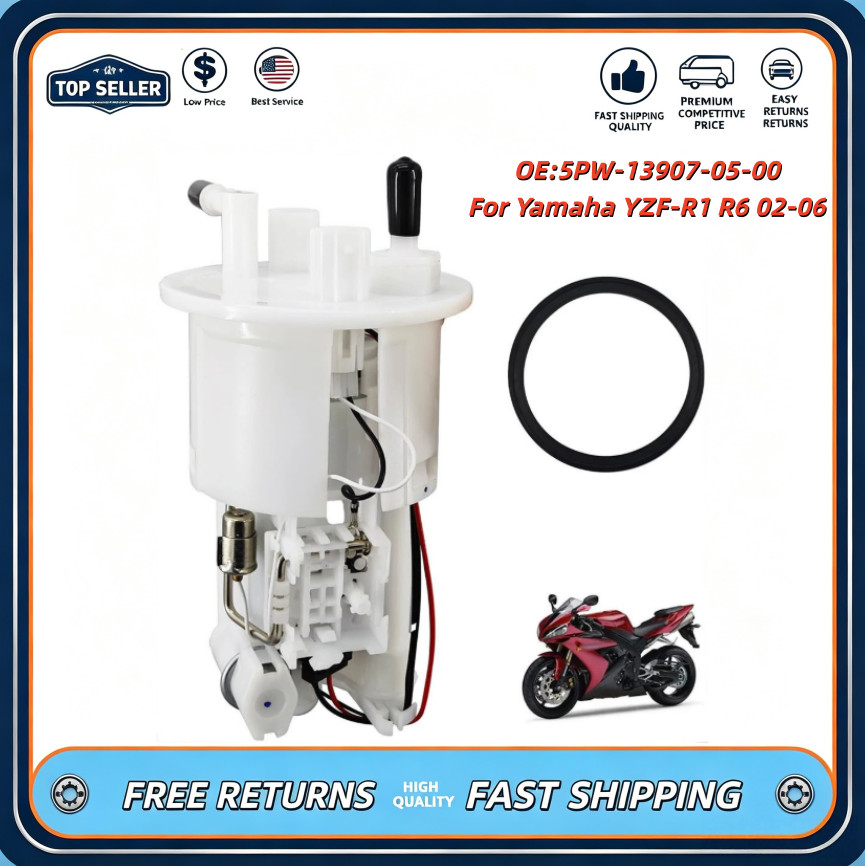 Fuel Pump Assembly For Yamaha YZF-R6 2003-2005 YZF-R1 2002-2006 19B-24486-01-00