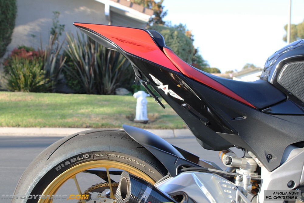 Fender Eliminator Low Profile Tucked Fits 2009-2020 Aprilia RSV4 11-20 Tuono