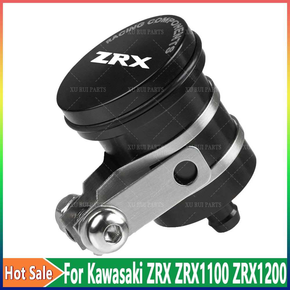 CNC aluminum Brake Clutch Reservoir Oil Fluid Cup For Kawasaki ZRX1100 ZRX1200