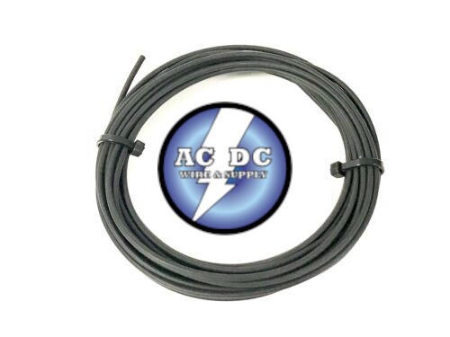 22 awg TXL HIGH TEMP AUTOMOTIVE POWER WIRE STRANDED COPPER USA – BLACK 25 FT
