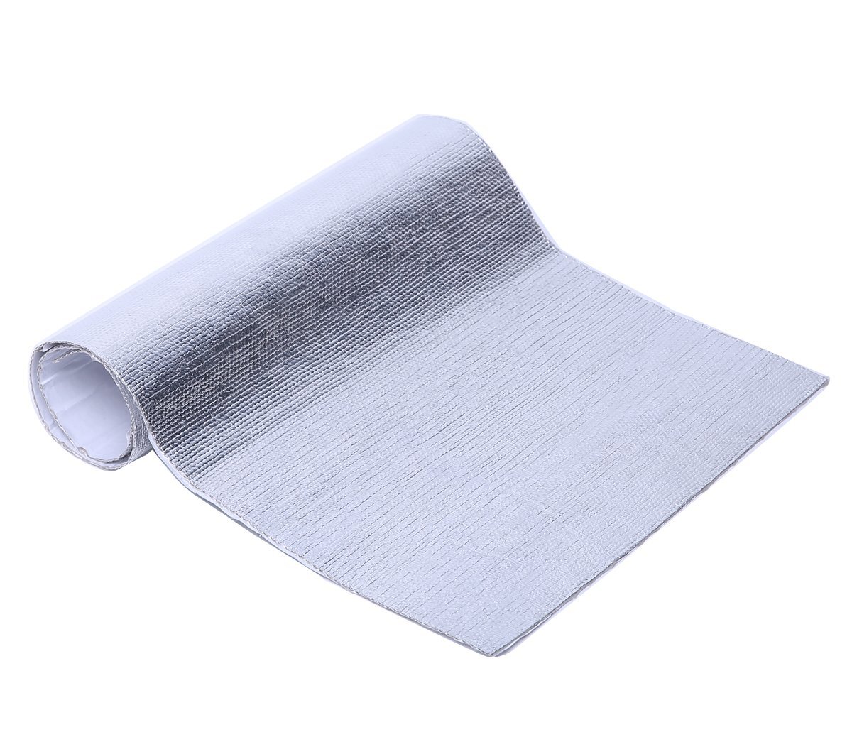 Aluminized Heat Shield Thermal Barrier Adhesive Backed Heat Mat 12”X24”
