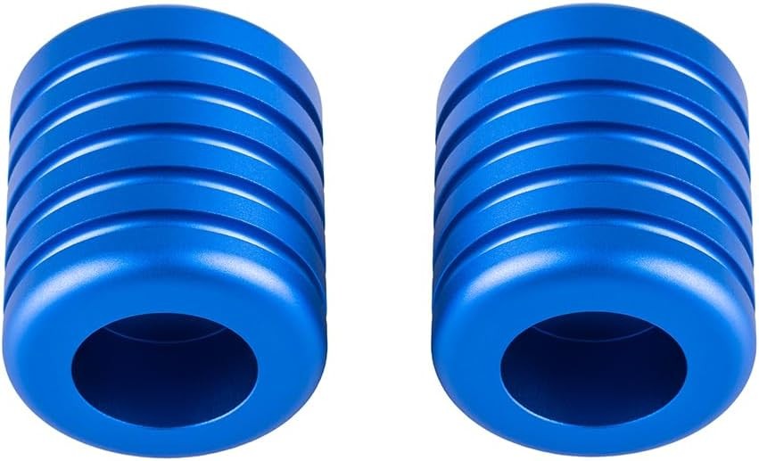Advanblack ProTek Machined Blue CNC Alumium Inlay Crash Bar Slider