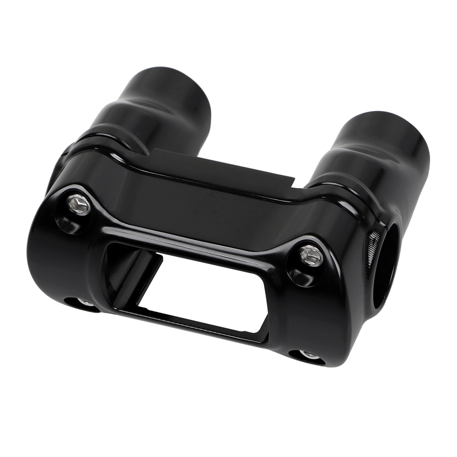 2″ Motorcycle Handlebar Riser 1 1/4″ Bar Clamp for Harley Softail Dyna Sportster