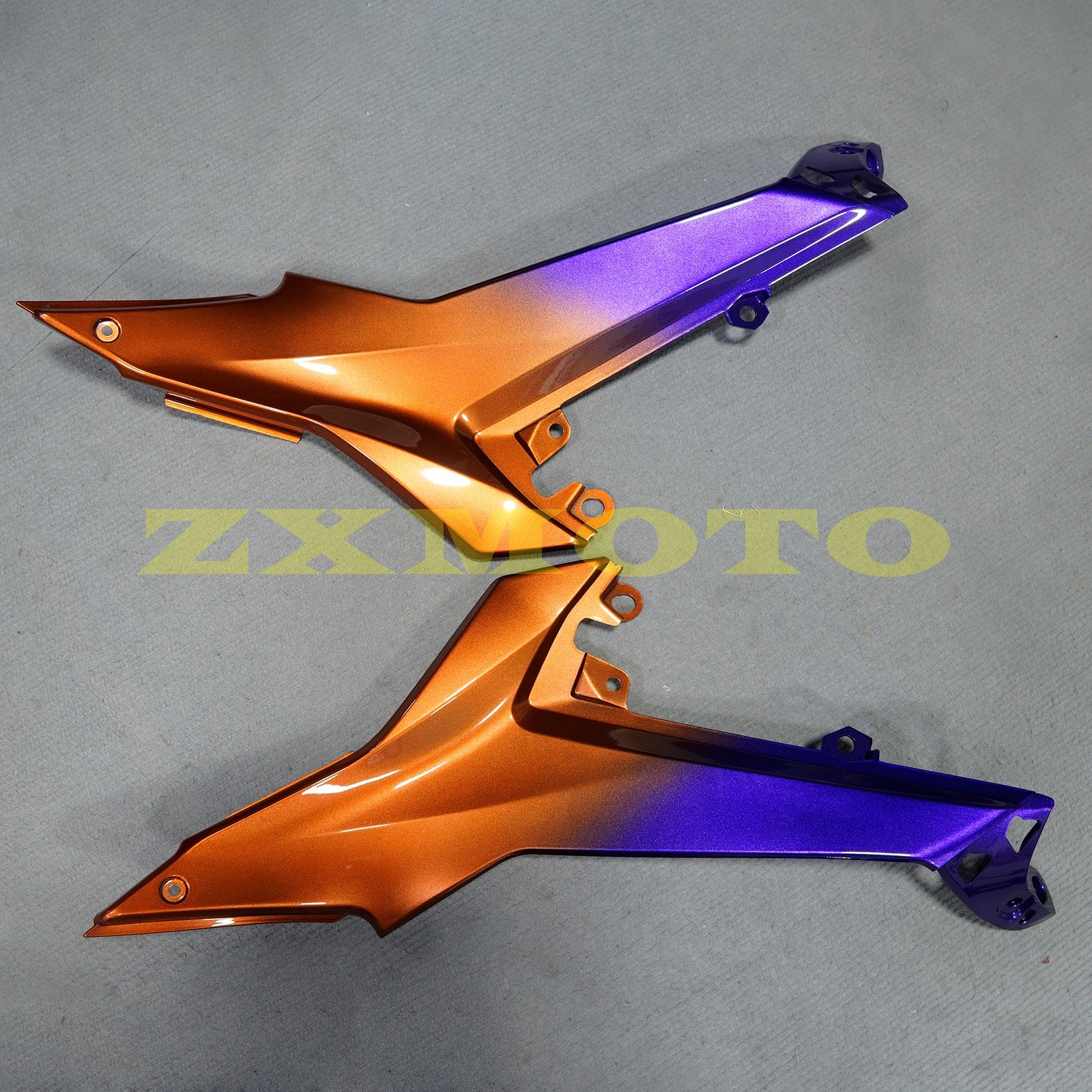 For Kawasaki Ninja 650 2020-2026 Purple Gradient Orange Fairing Kit +Tank +Bolts