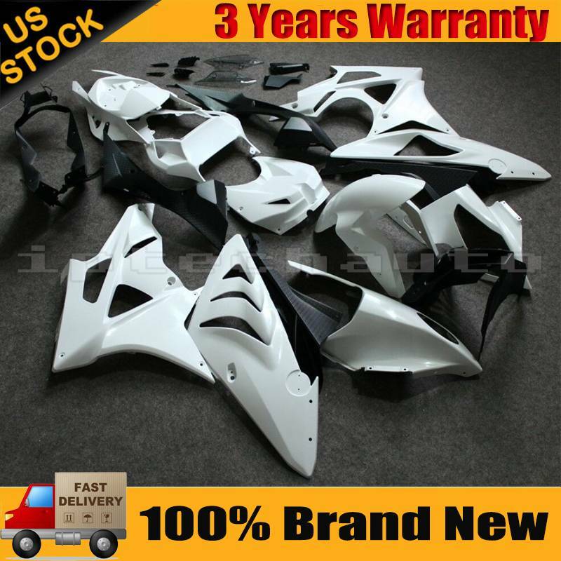 Pre-Drilled Bodywork ABS Plastic Fairing Kit For BMW S1000RR 2009-2014 Unpainted