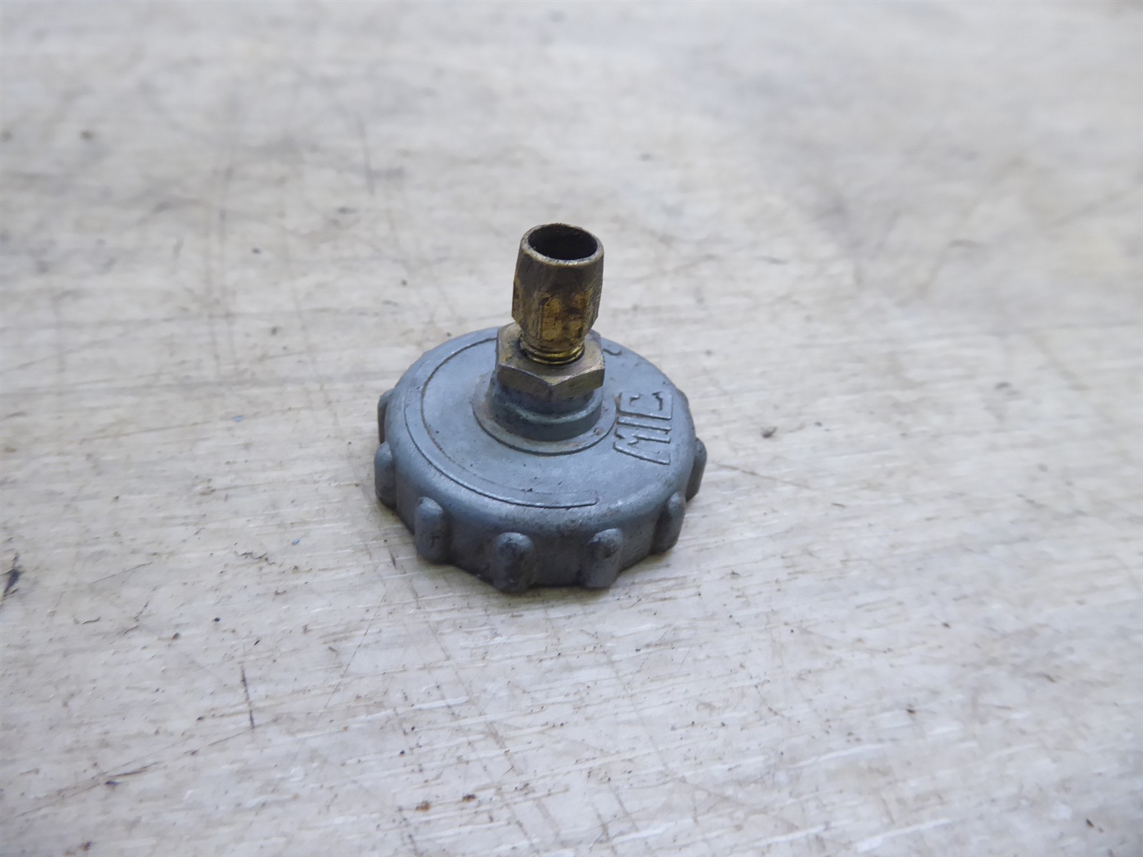 1976 Kawasaki KM100 Enduro K21152) Mikuni carburetor carb parts cap slide spring