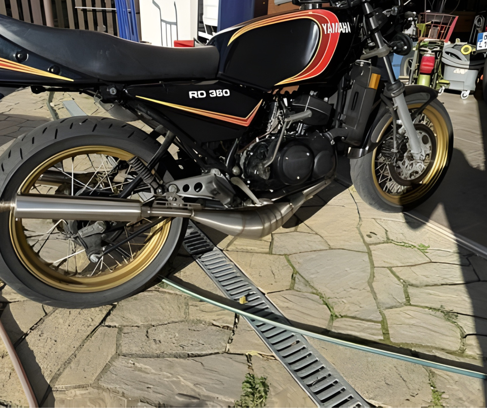 Yamaha RD350 RD250 Exhaust 2T TIG Welded Pie Cut Performance