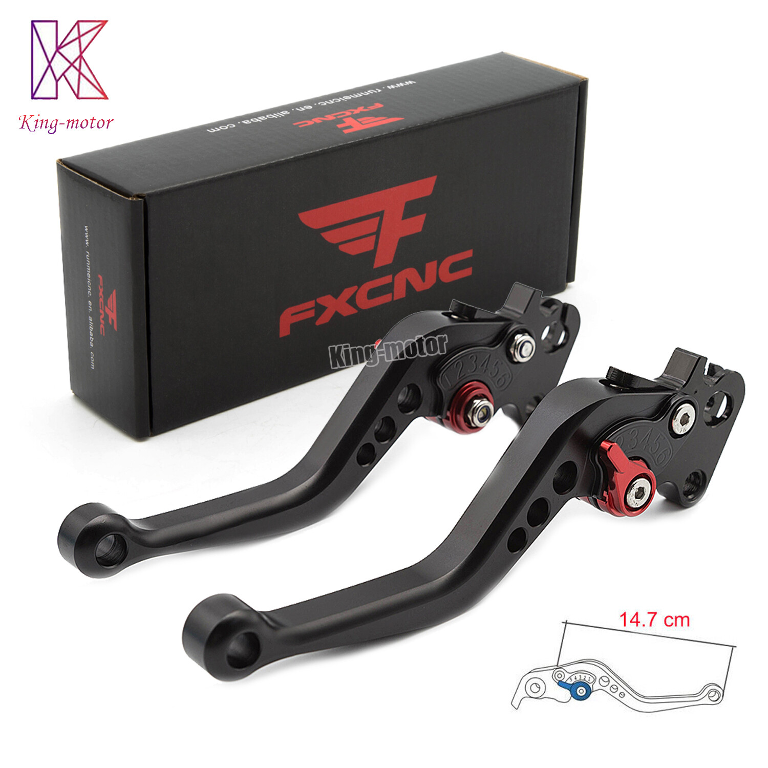 For Yamaha YZF R6 2017-2020 R1 R1M R1S 2015-2021 CNC Shorty Brake Clutch Levers