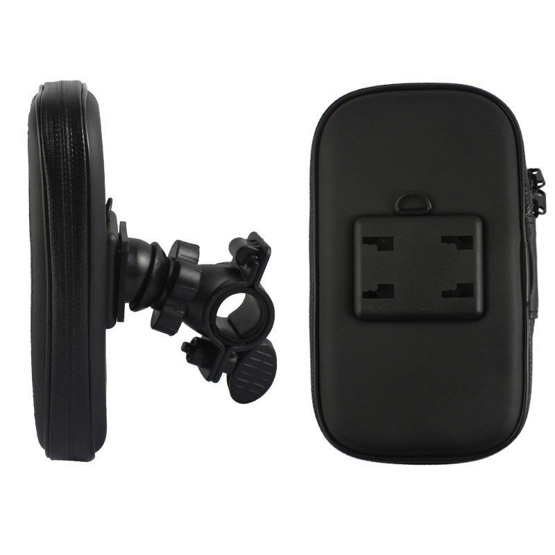 360° Rotatable Rainproof Holster Cover Case Bike Mount Fit For All Cell Phones