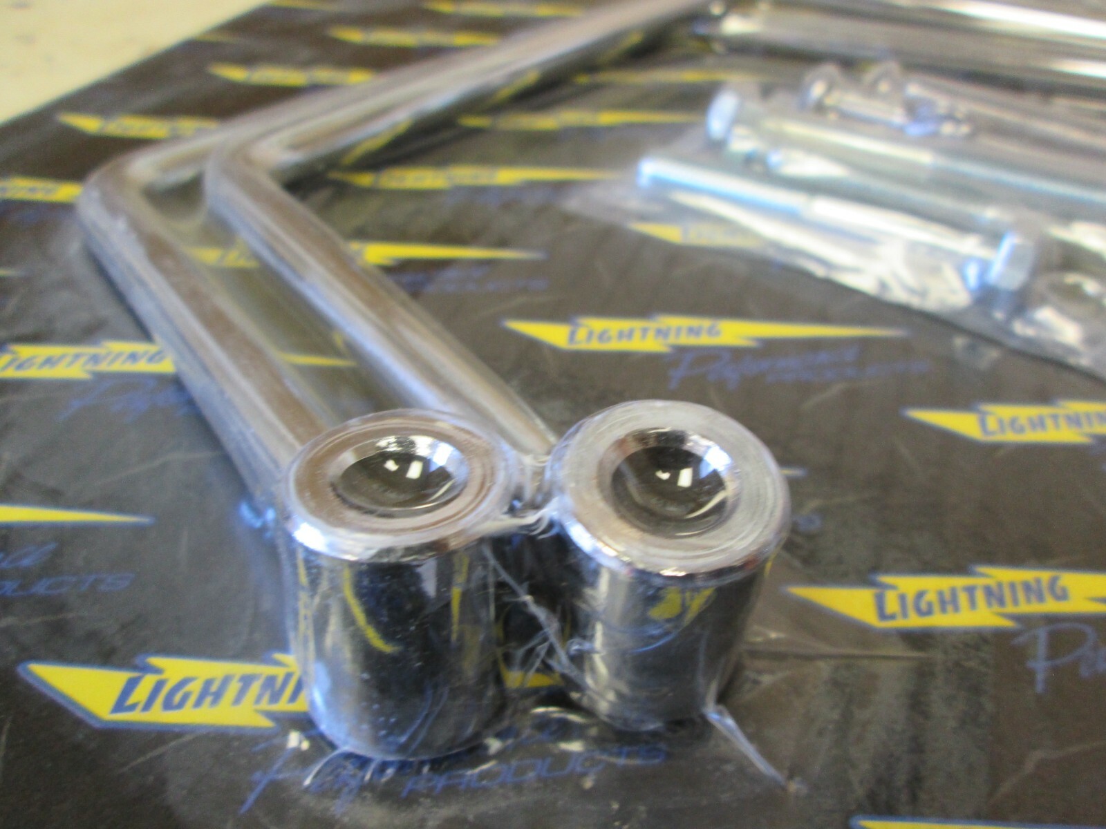 CHROME STEEL SADDLEBAG STAY SUPPORT SET – HONDA VT1100 SHADOW AERO 1995-2006