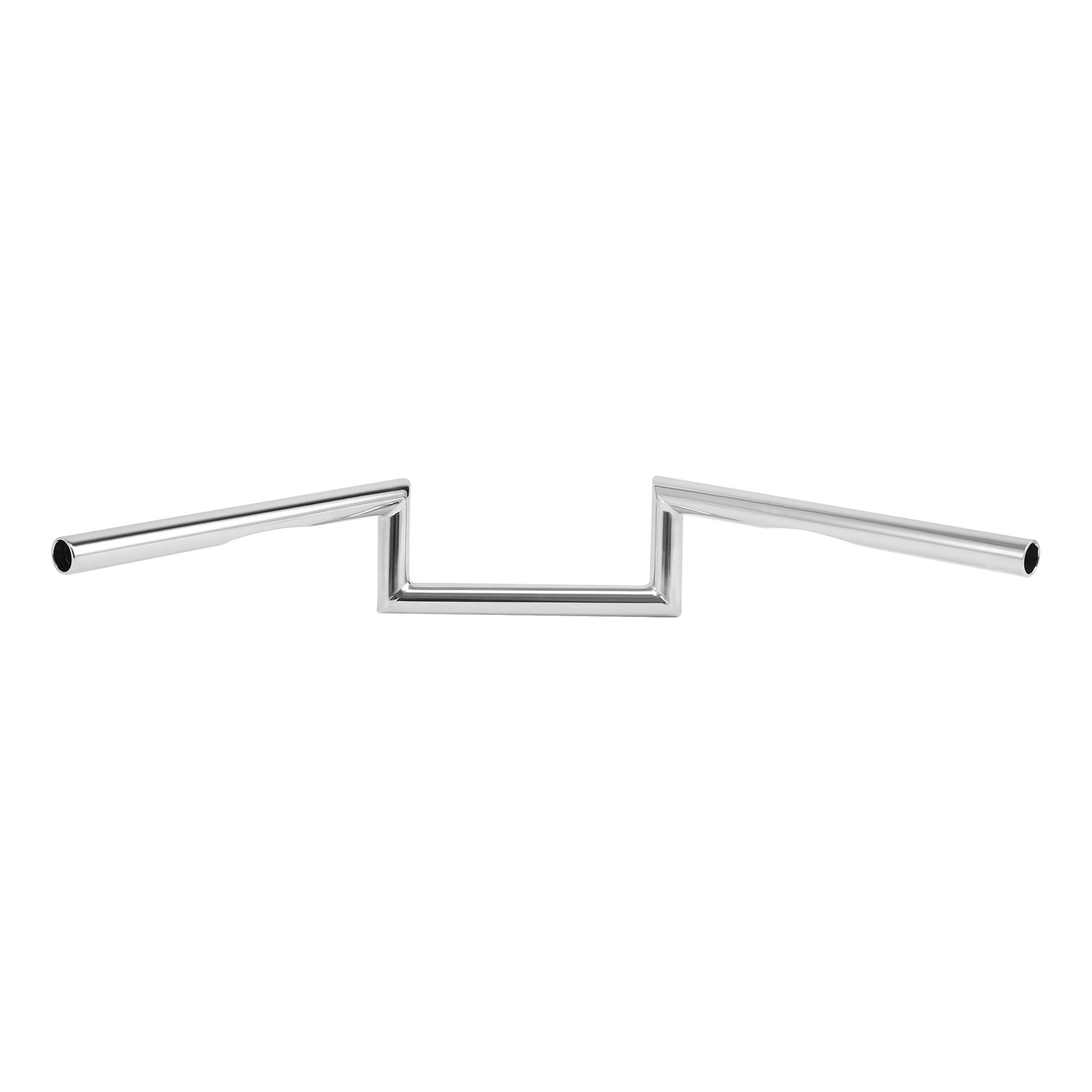 Chrome Handlebar 4″ Rise 60’s Dimpled Narrow Z-Bar Fits For Harley 1″Clamp New