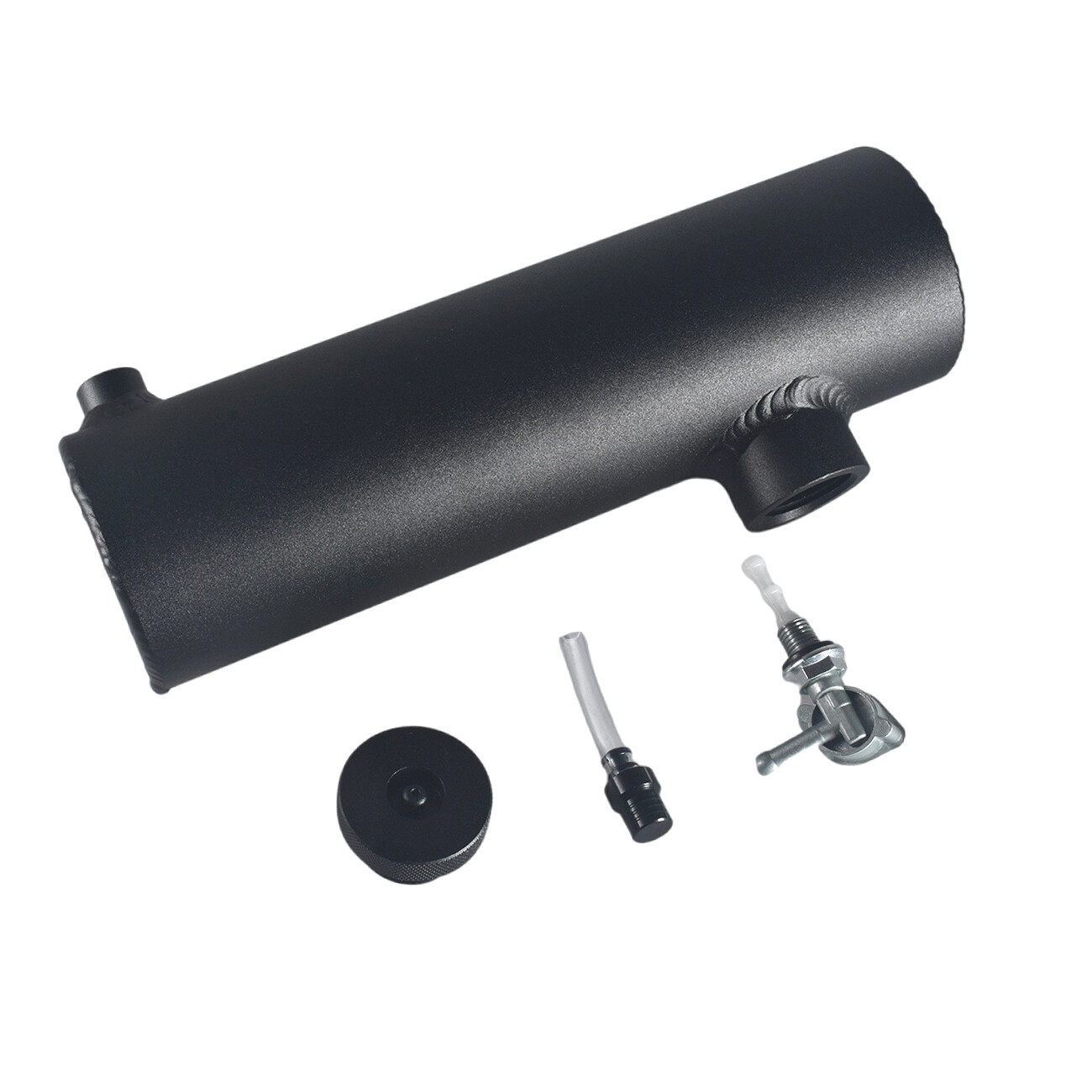 0.31 Gal Gas Tank Aluminum Cylinder 3″X10″ MINI BIKE ForPredator CT200 196 212cc
