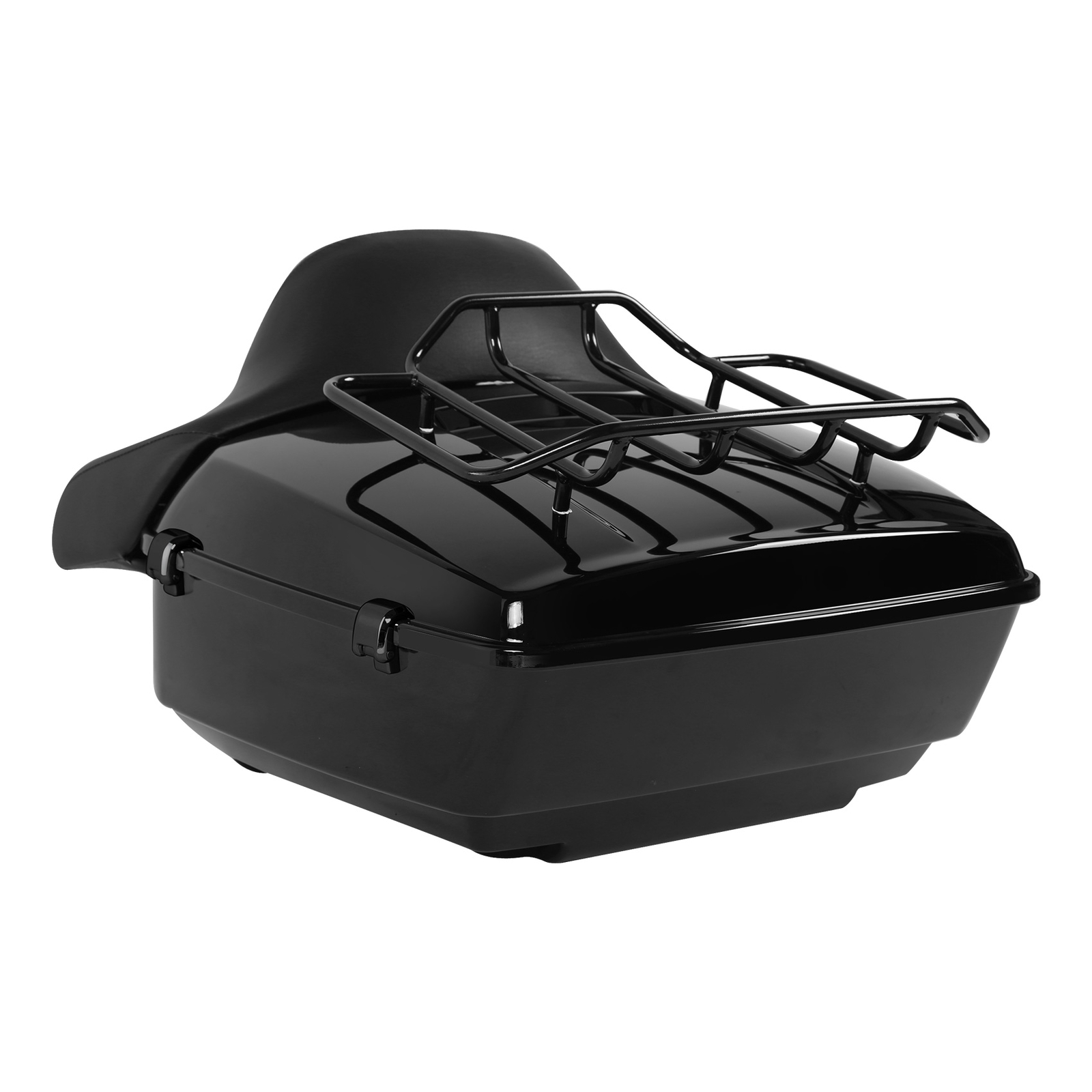 King Painted Trunk Pad Mount Rack Plate Fit For Harley Street Glide 2014-UP