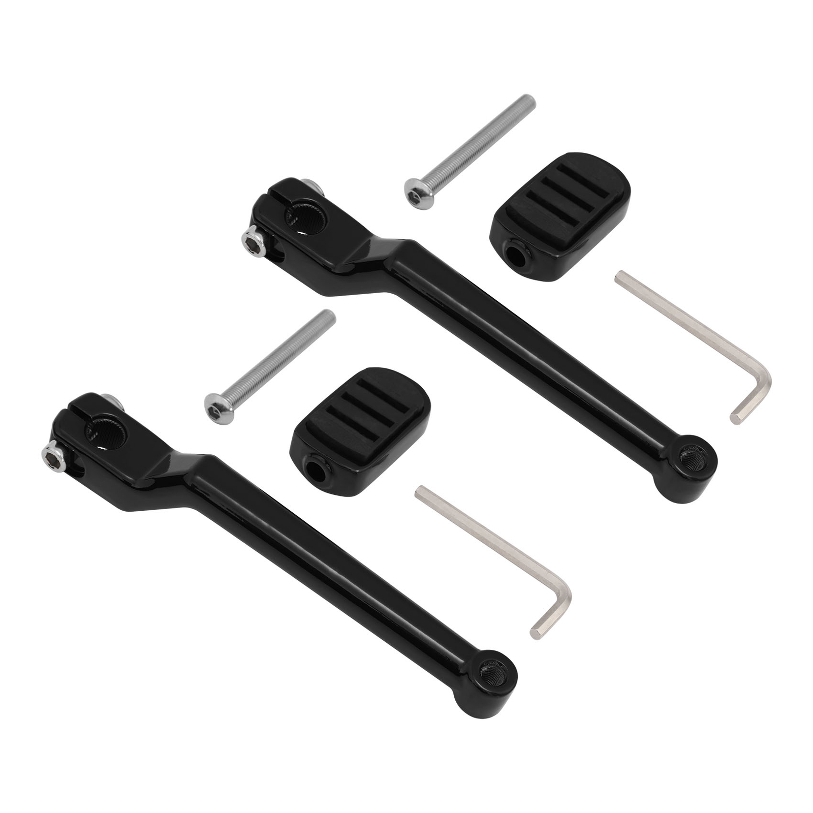 Left Front/Rear Heel Toe Shifter Lever Peg Fit For Harley Street Glide 1988-2023