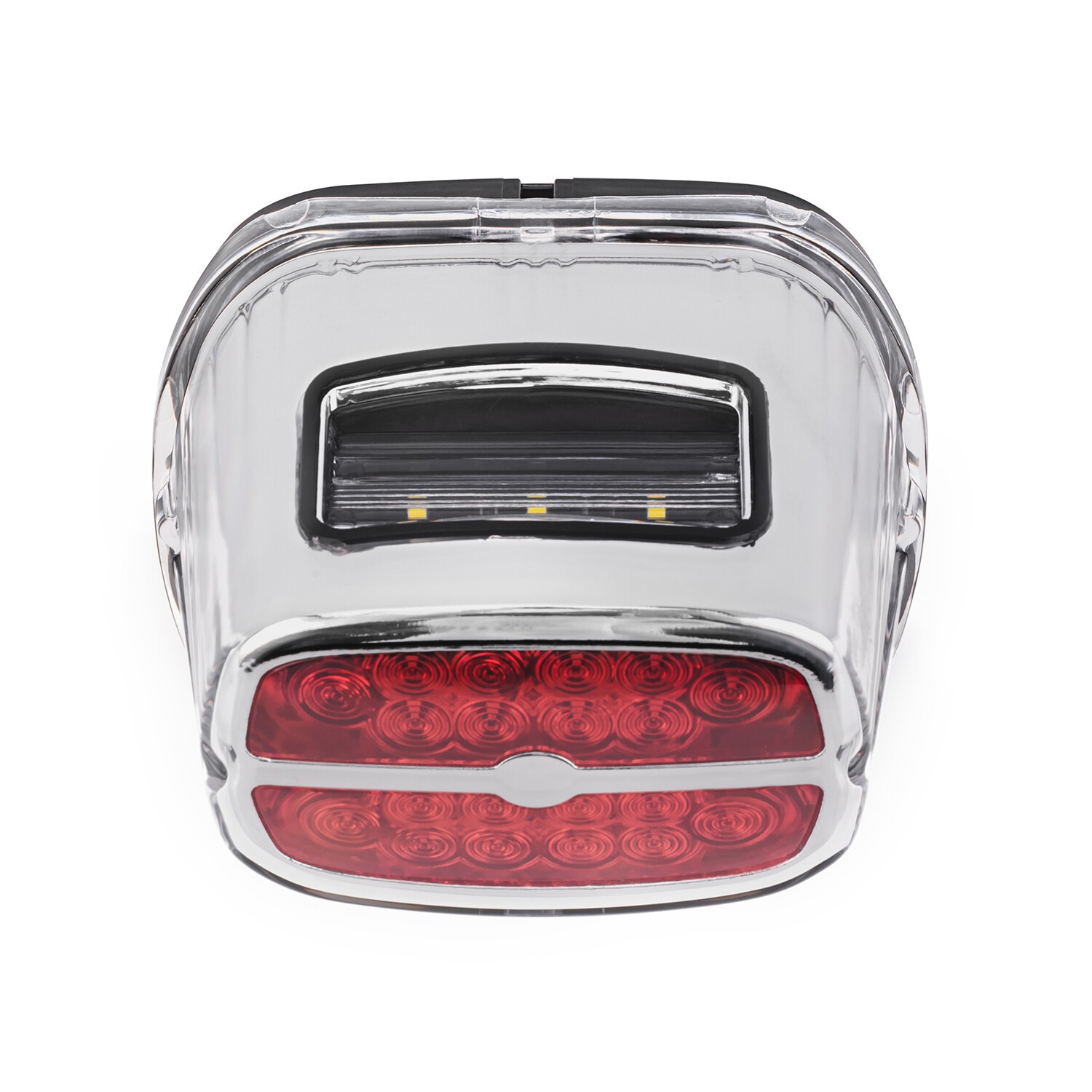 For Harley Touring Road King Electra Glide FLTR Dyna Chrome LED Tail Light Brake