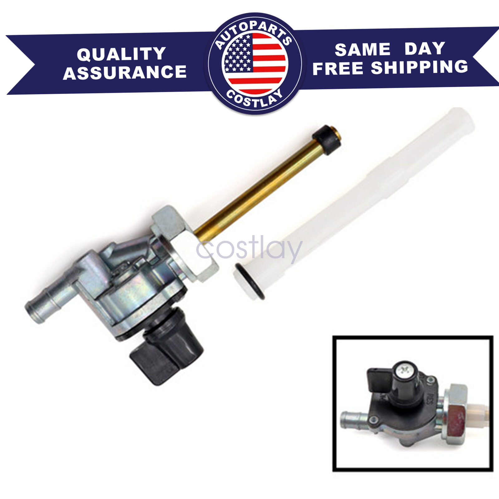 Fuel Gas Valve Petcock For Honda 95-07 VT1100 Shadow Aero ACE Spirit Sabre #H63