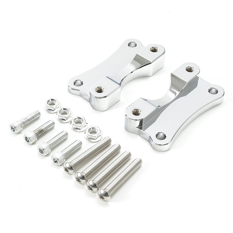 Front Fender Adapter Spacer Riser Mount Kit Fit For Harley Road Glide 2014-2024