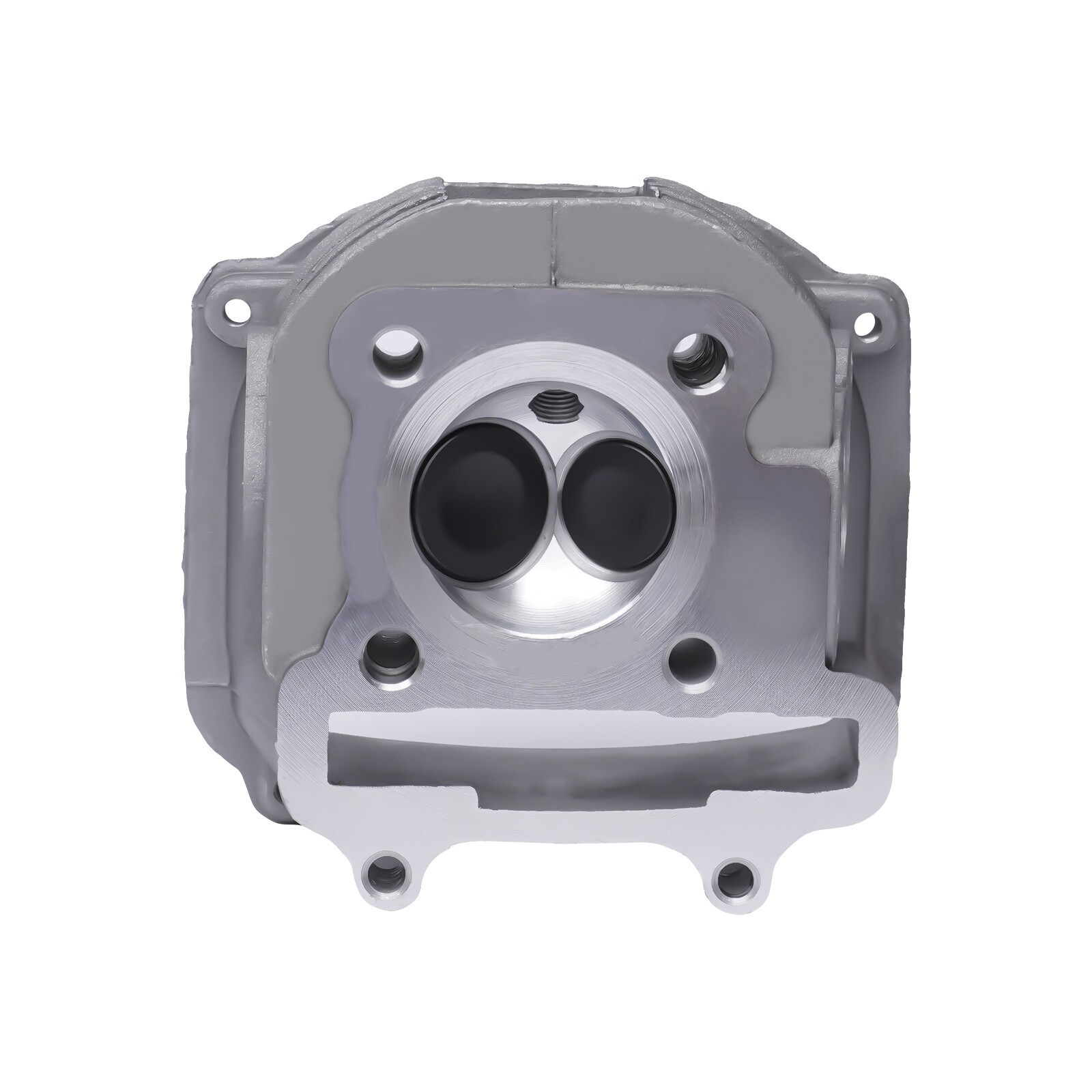 For GY6 150cc 57.4mm Big Bore Kit Set Cylinder Head Piston Gasket Set QMJ157