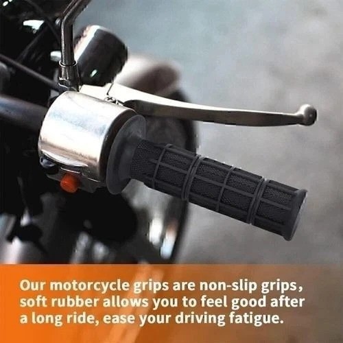 2PCS 7/8″ 22mm-24mm Motorcycle Hand Grips Dirt Bike Motocross Gel Handle Bars