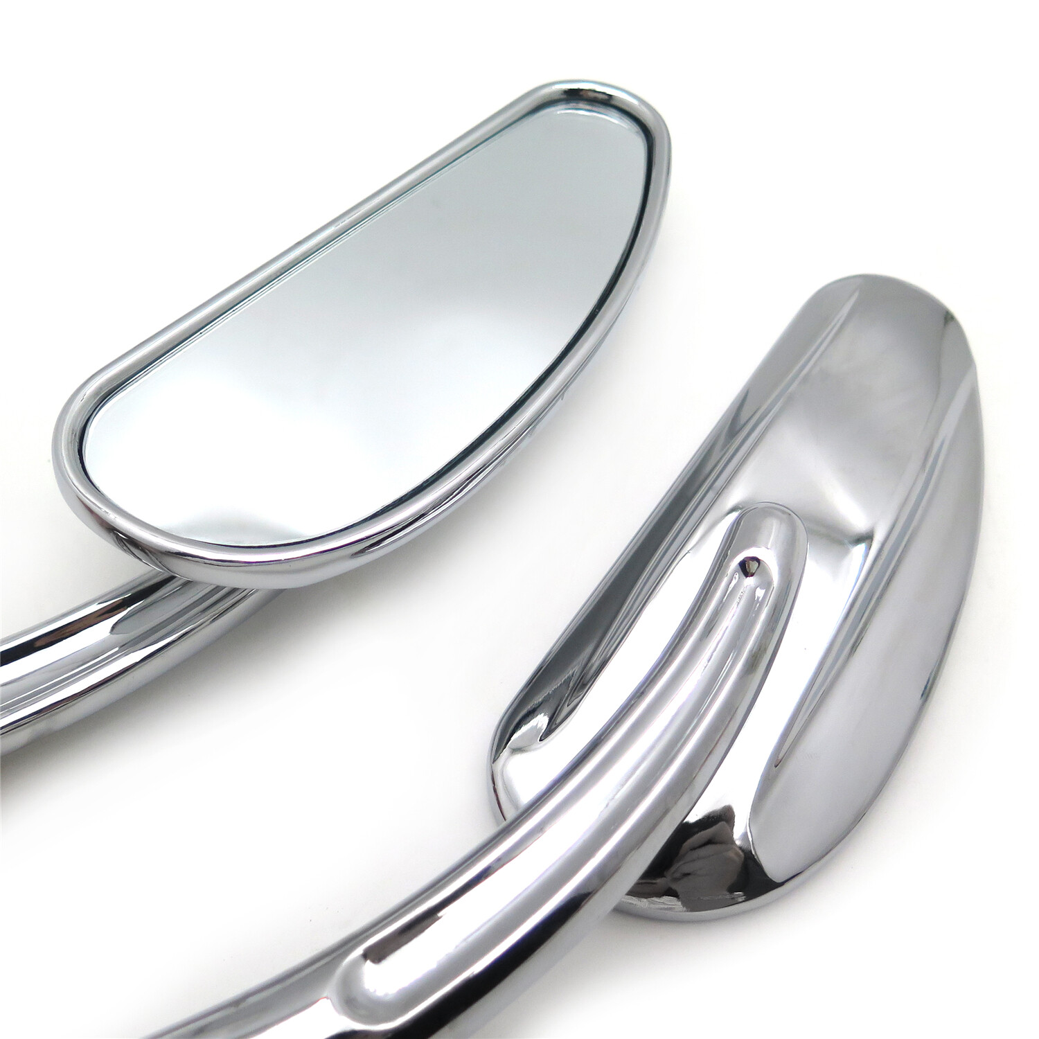 HTTMT Chrome Mirrors Fits Harley 1982-later Models