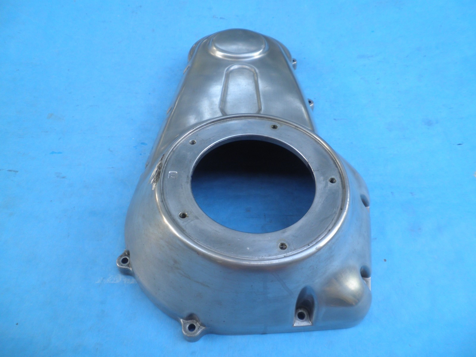 2006-17 HARLEY OEM DYNA SOFTAIL POLISHED ALUMINUM OUTER PRIMARY COVER 60784-06