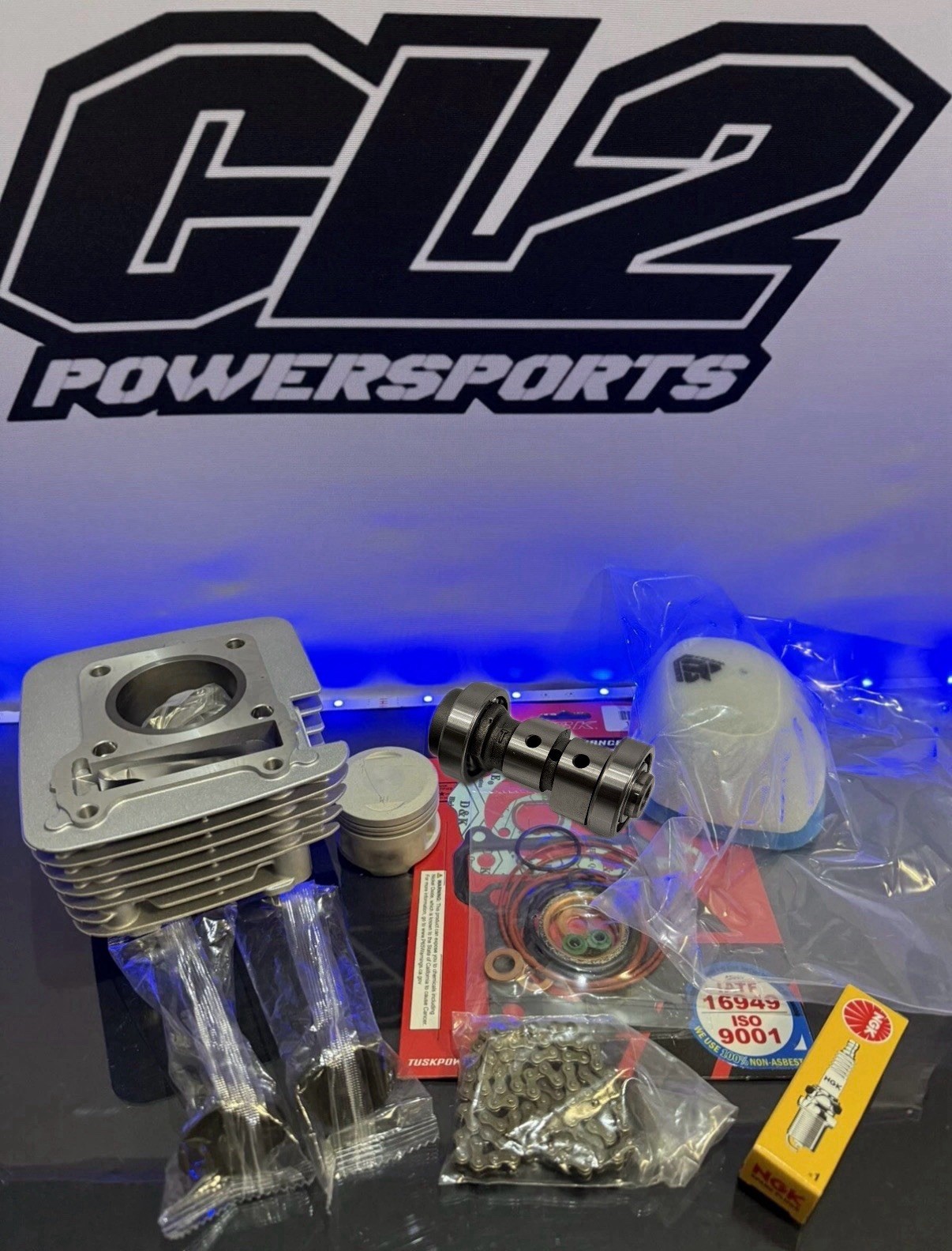 2000-2007 Yamaha TTR 125 Big Bore Top End Engine Rebuild Kit – Cylinder Piston
