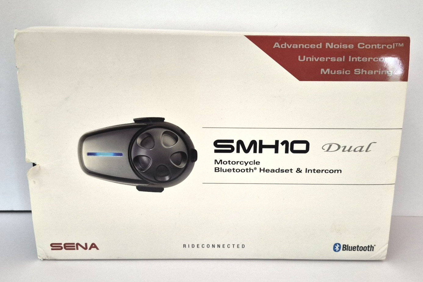 Sena SMH10D-10 Dual Motorcycle Bluetooth Headset & Intercom Communication System