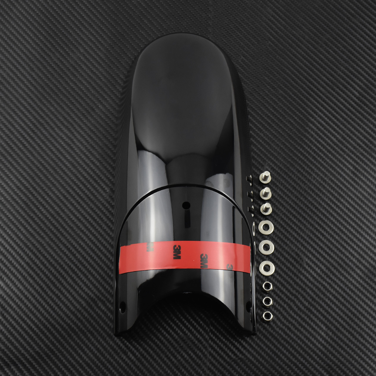 10cm Front Fender Extender Fit For Harley Sportster 883 1200 Dyna Softail V-Rod