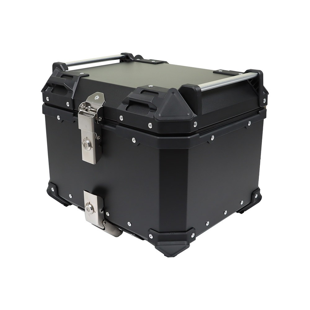 22L/45L/55L/65L Aluminum Motorcycle Trunk Tour Tail Box Luggage Storage Top Case