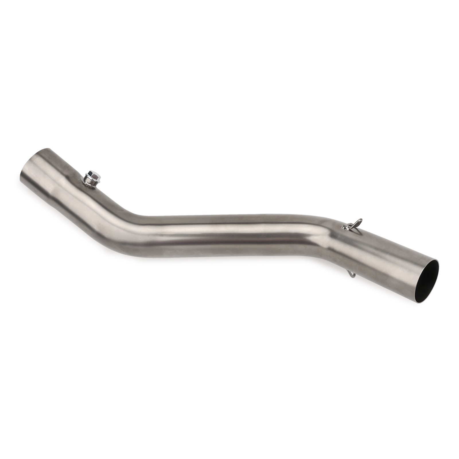 Exhaust System Mid Link Pipe Muffler For Kawasaki Ninja ZX6R ZX636 2024-2026