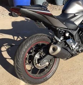 Fender Eliminator Tail Front Facing Black KAWASAKI ZX6R ZX-6R 2019 – 2025