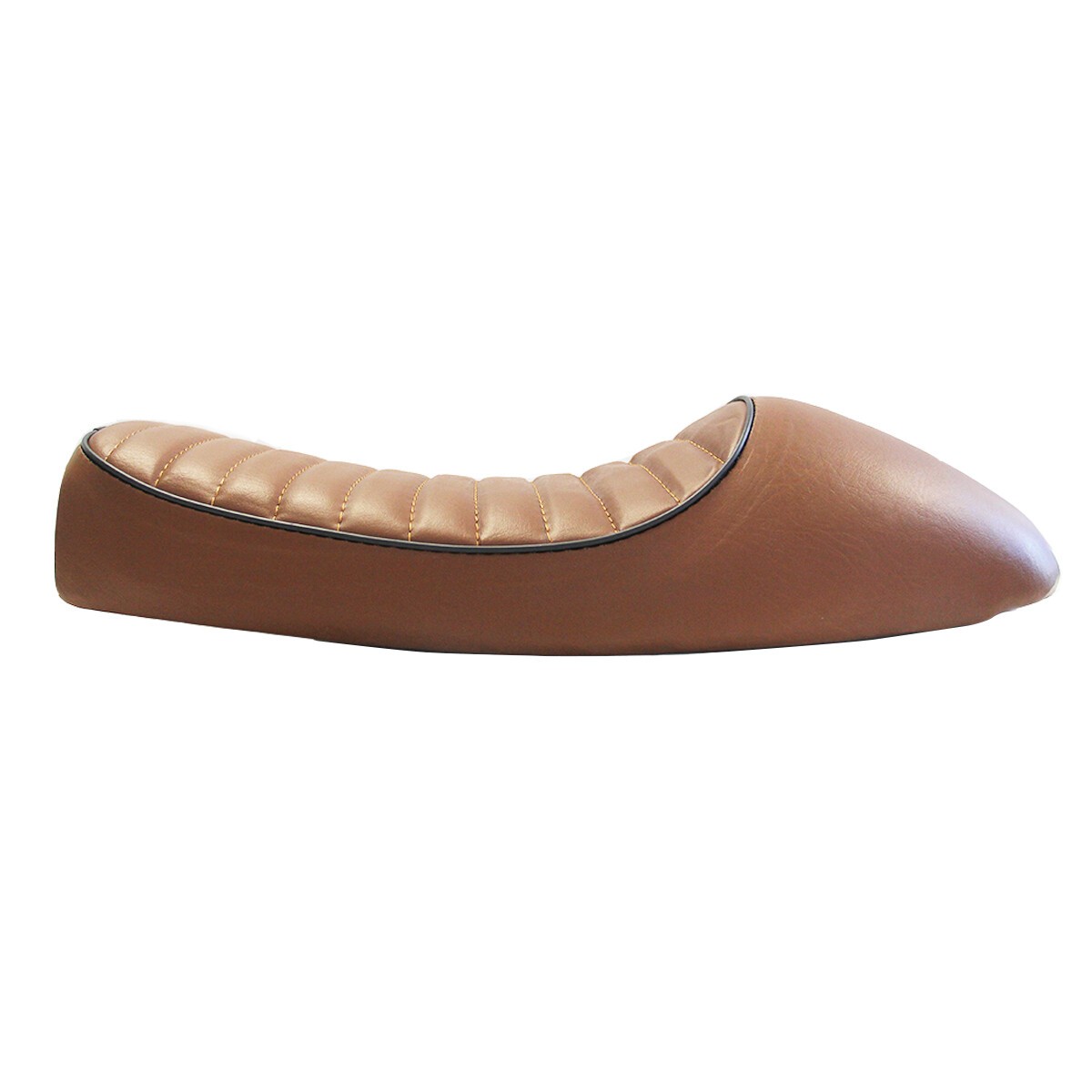 For Moto Guzzi V35 V65 V75 V85 V7 Brown Motorcycle Hump Cafe Racer Seat Saddle