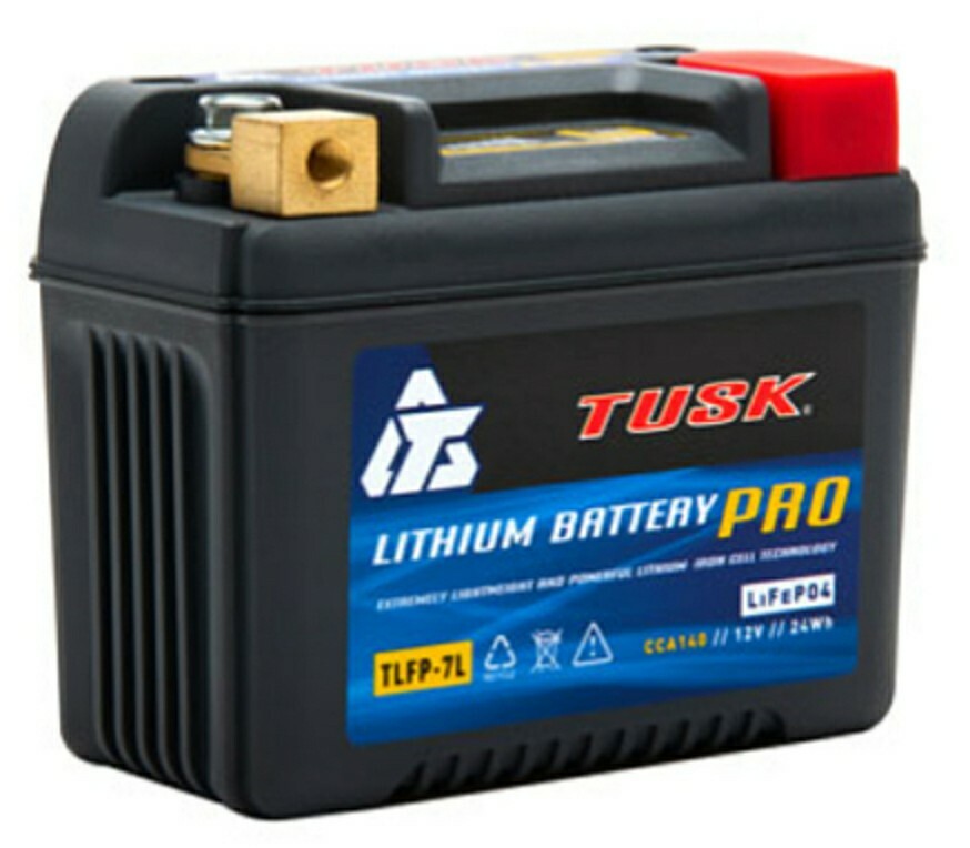 Tusk Lithium Pro Battery Tlfp-7L For Honda CRF 450R L X RL RX