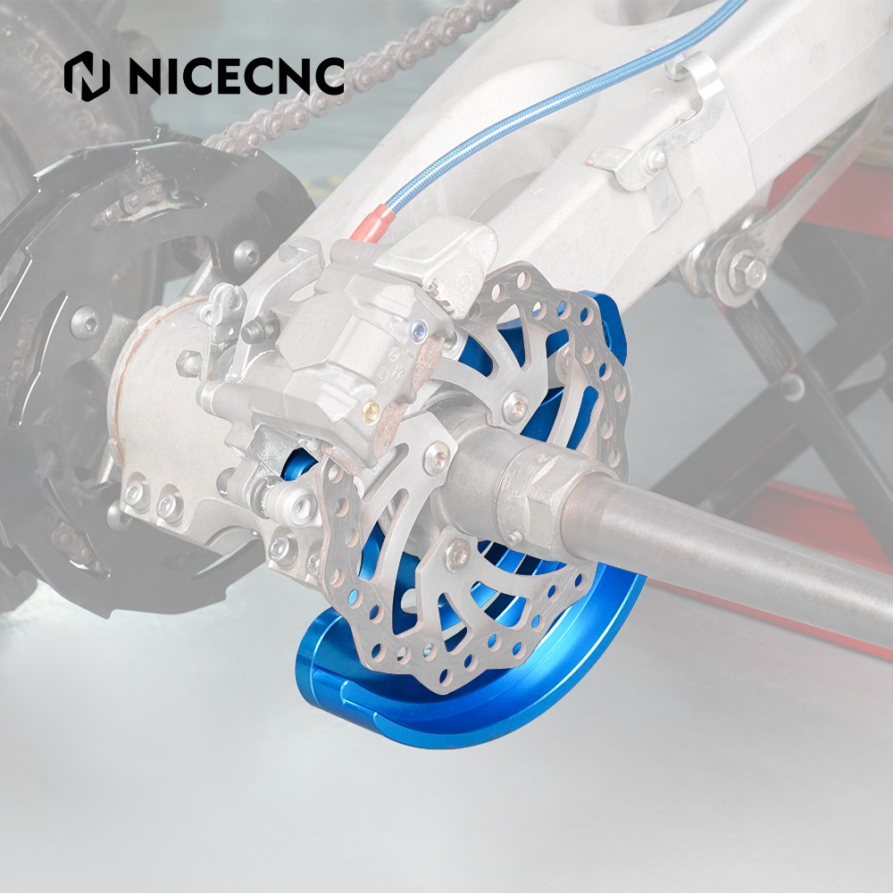 NICECNC Brake Caliper Bracket Rotor Guard For YAMAHA YFZ450X 10-11 YFZ450R 09-23
