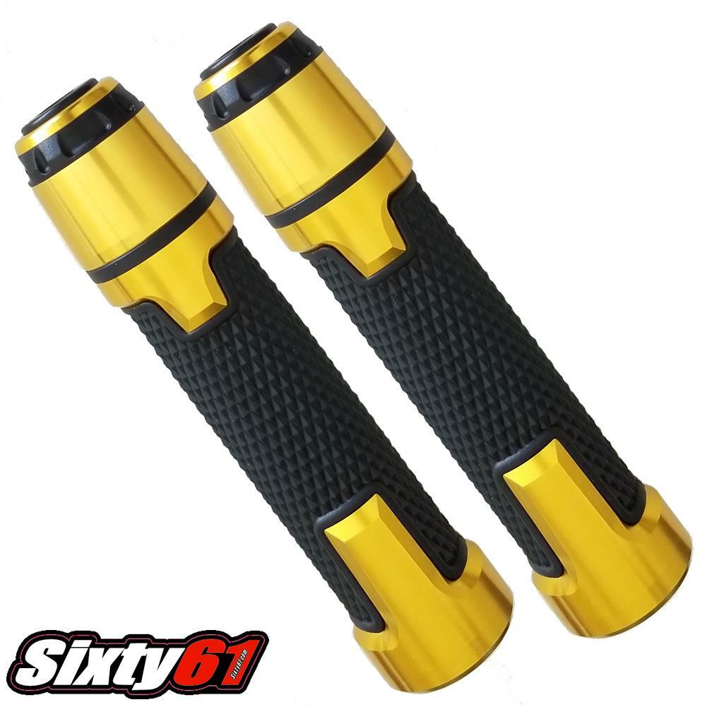 Yamaha R3 Black Gold Grips Suzuki 2015-2018 2019 2020 2021 Comfort Racing Hand