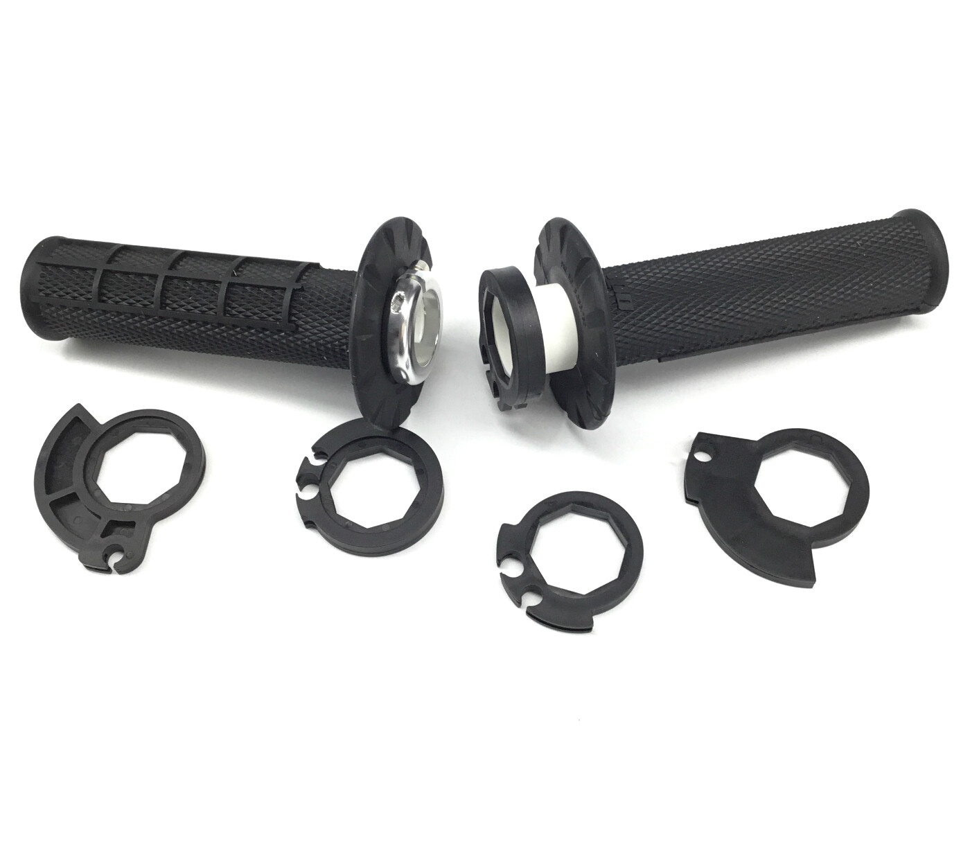 ODI V2 Half Waffle Lock-On Black Grips (H36HWB)