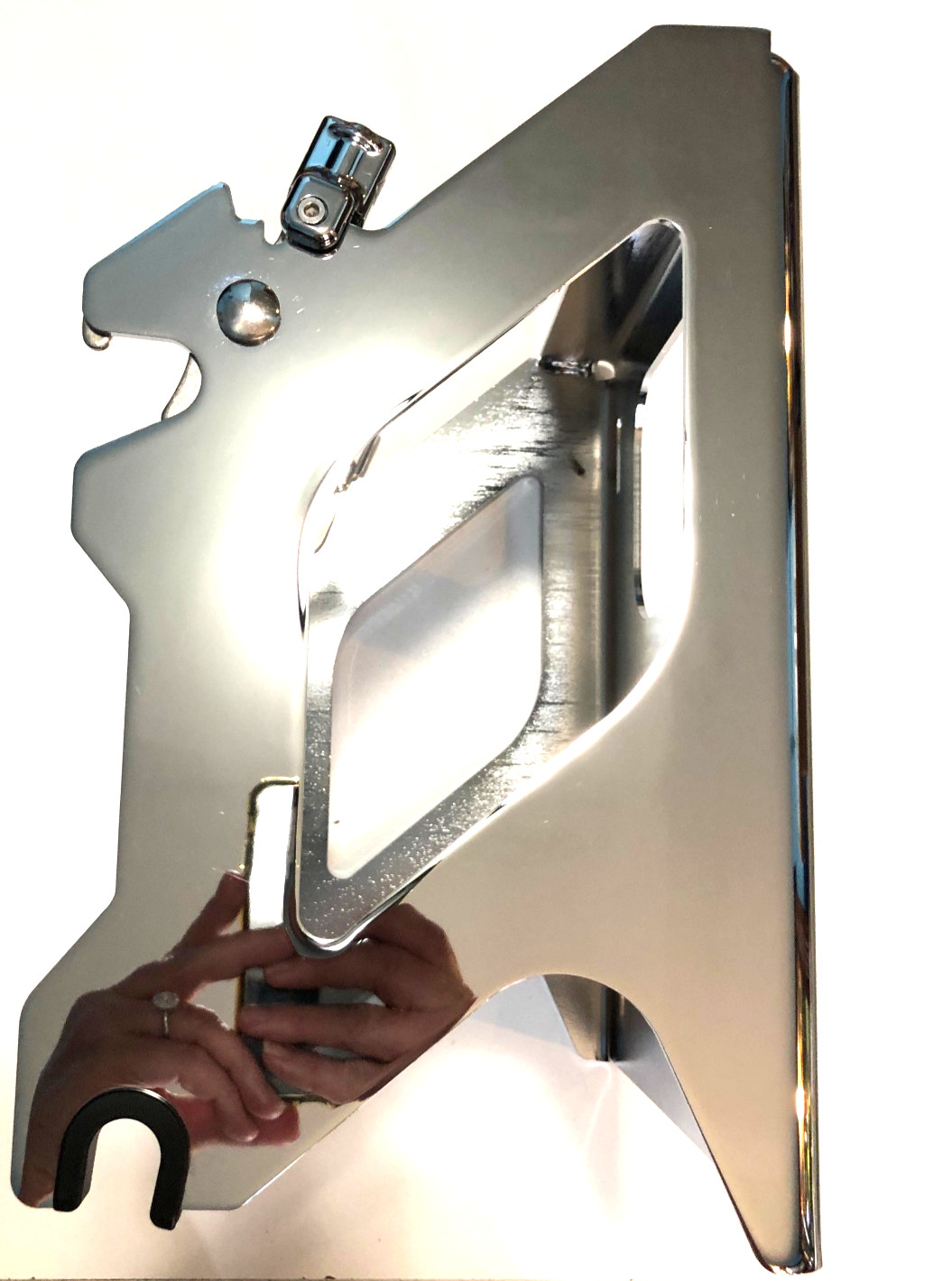 OEM Harley-Davidson Chrome Detachable Solo Tour-Pak Mount Rack P/N 50300174 NEW