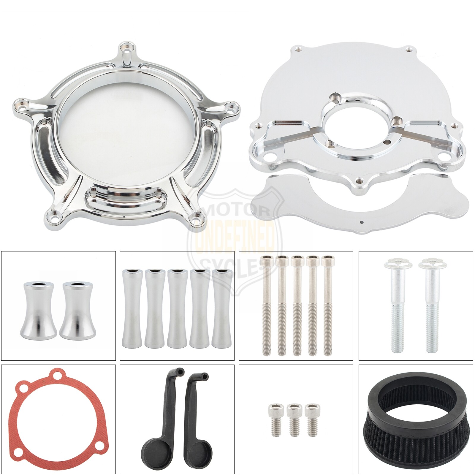 Air Cleaner Intake Filter For Harley Softail Dyna Touring Street Road King Glide