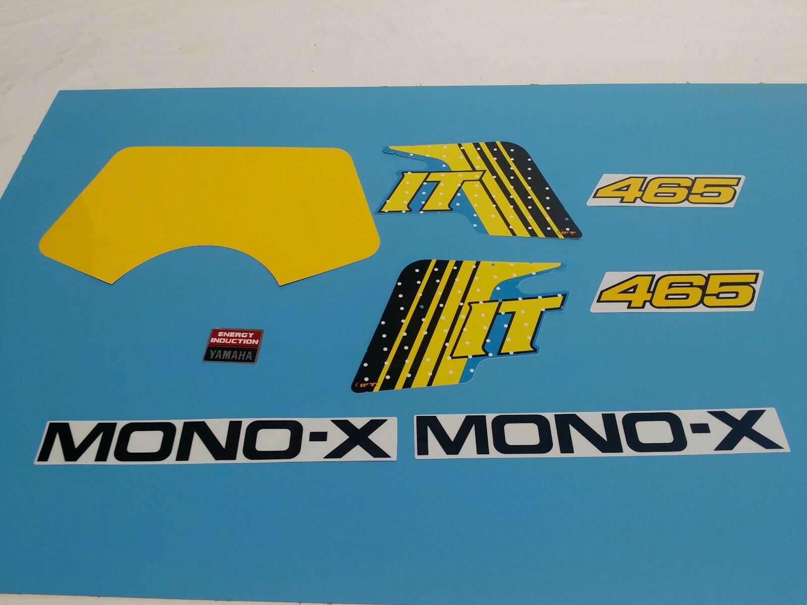 YAMAHA IT465 1982 DECAL GRAPHIC SET(#*Y50)