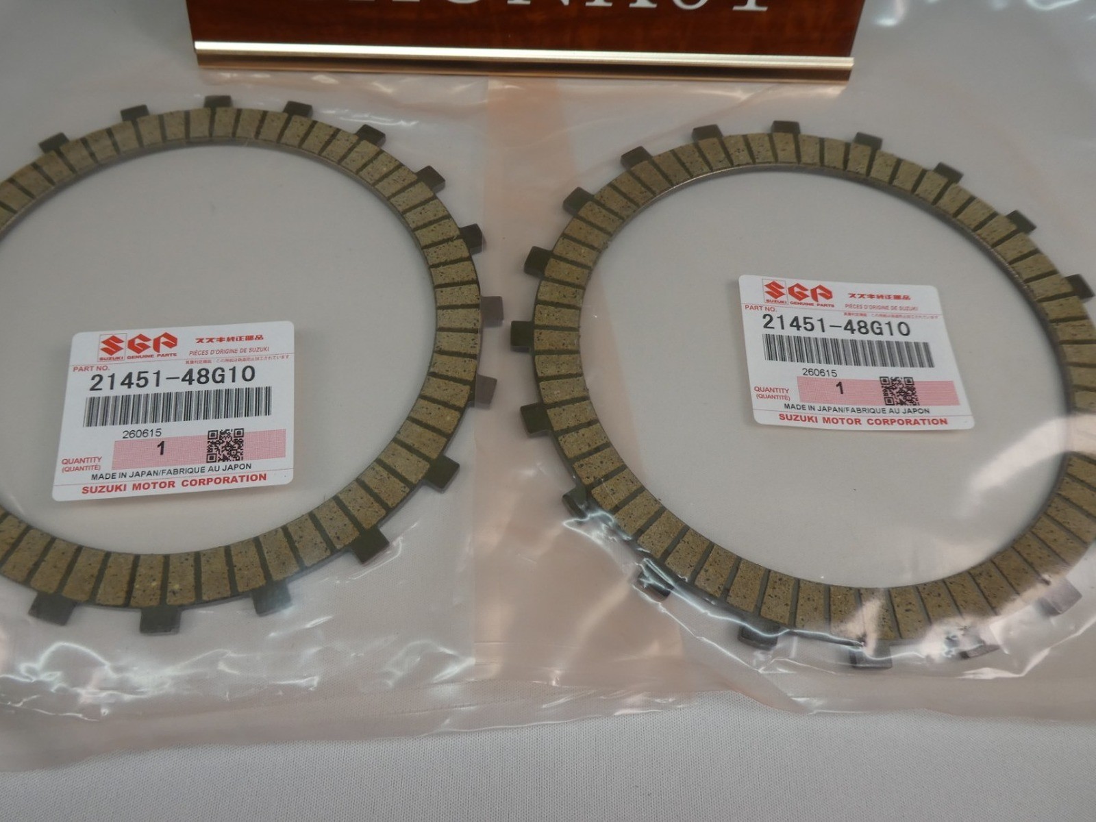 Suzuki Genuine OEM Clutch Kit Plate 21441-22H00 Boulevard M109R VZR1800 New JDM