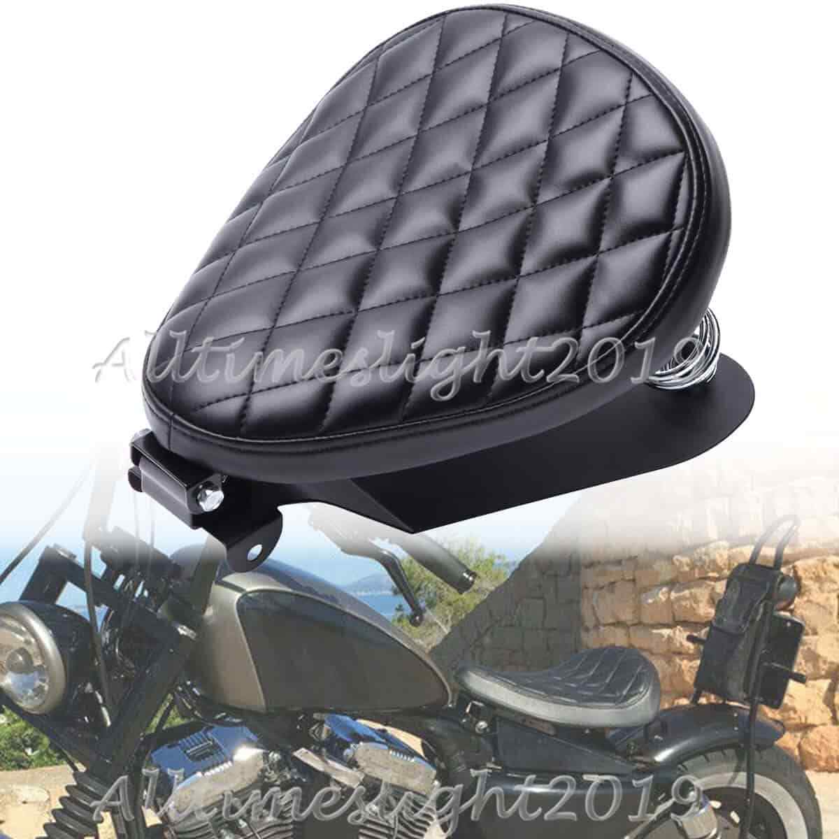 For Suzuki Boulevard S40 C50 M50 Motorcycle Solo Seat Spring W/ Base Saddle US