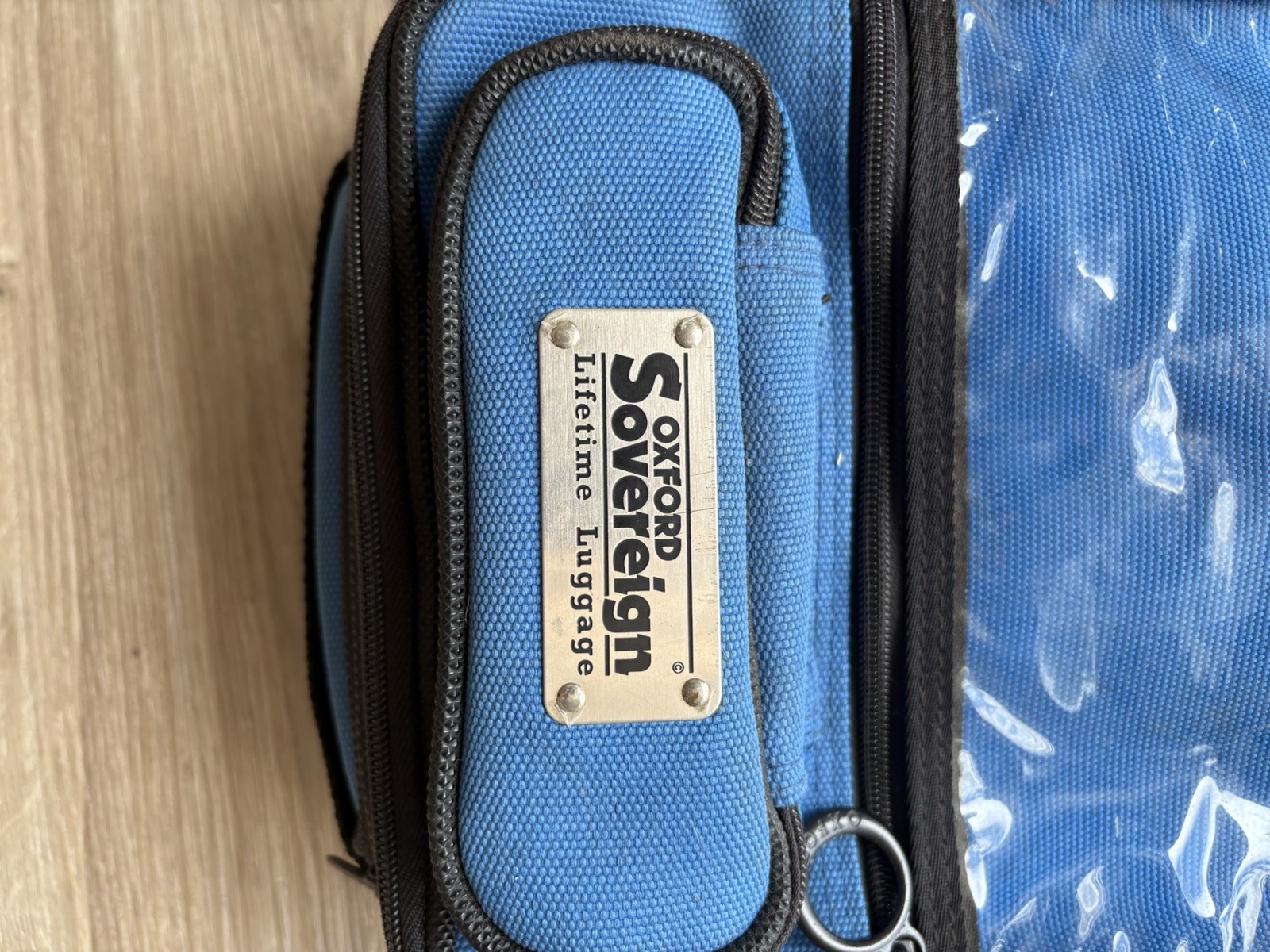 Oxford Sovereign Lifetime Luggage Tank Bag – Magnetic – Blue