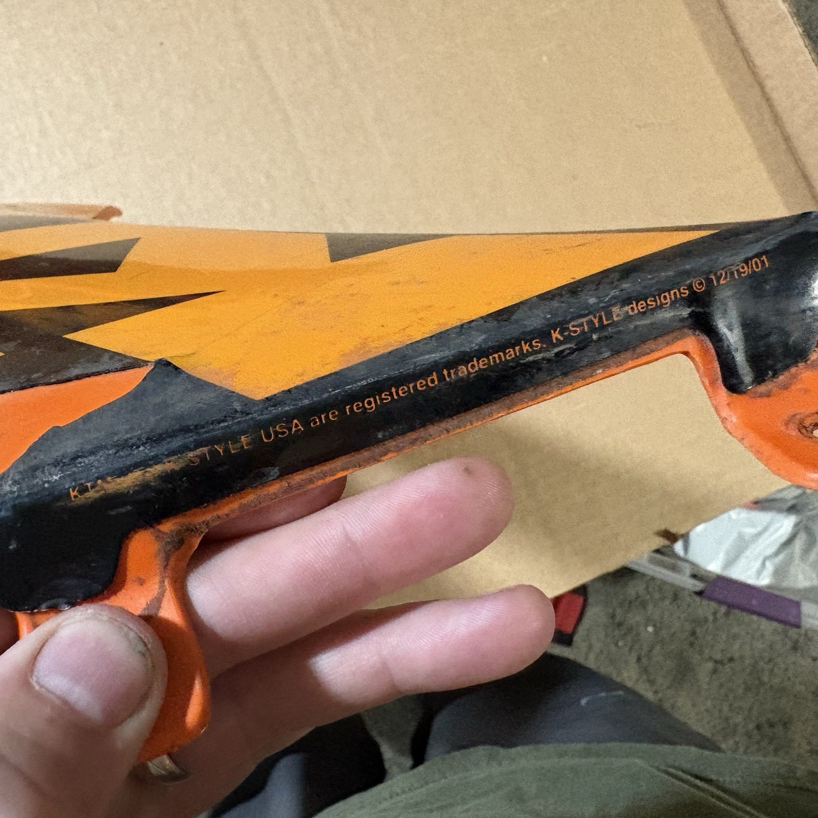 Radiator Shrouds KTM Orange shroud SX R=MADE IN ITALY L= AUSTRIA