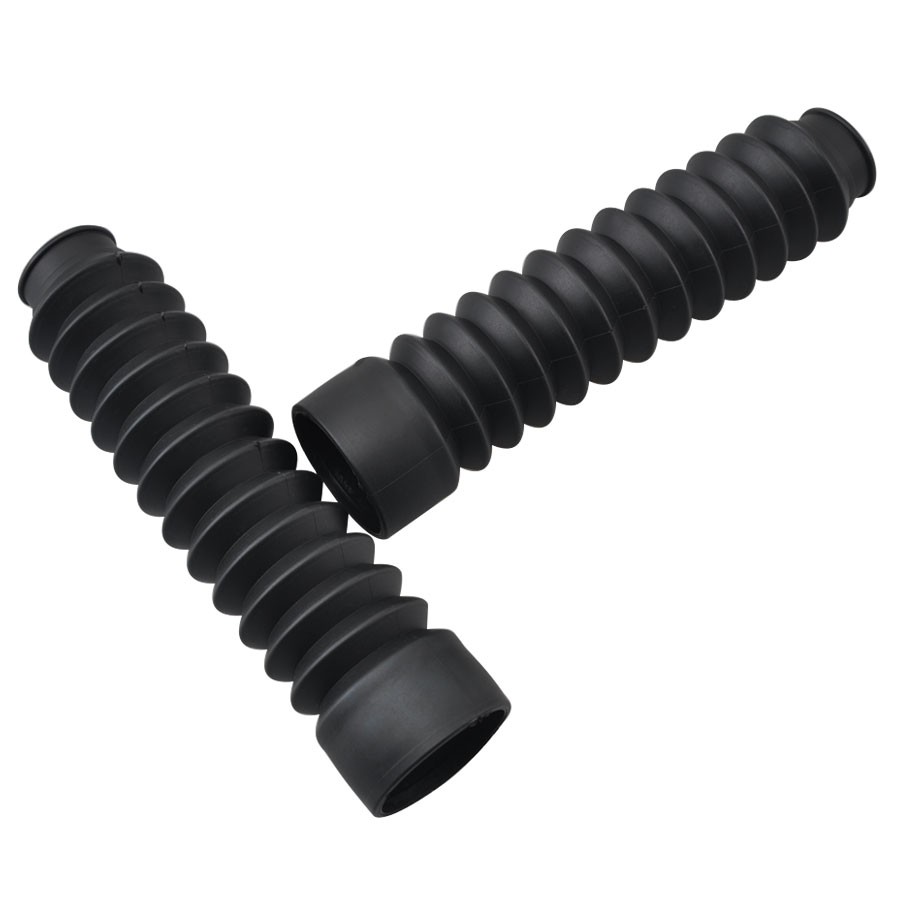 Rubber Motorcycle Front Fork Dust Cover Gaiters Boots Shock Absorber For Honda