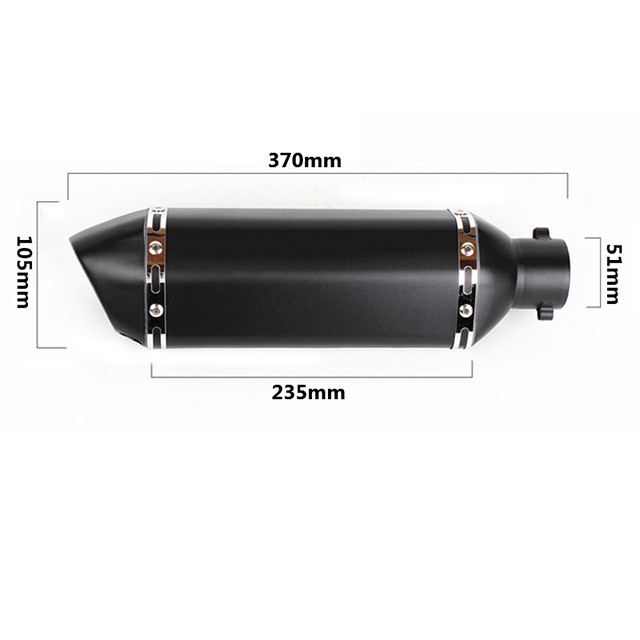 For Yamaha FZ03 YZF R25 YZF R3 2014-2023 Slip On Exhaust System Muffler Pipes