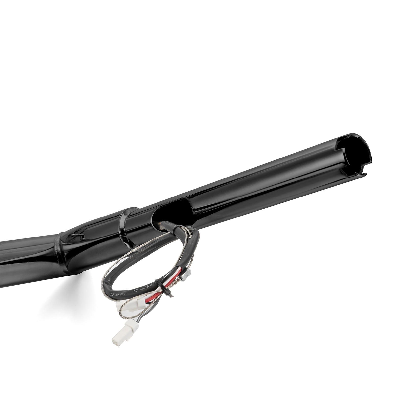 MOFUN 10″ Rise Black Pre-wired Bagger Bar-Sharp For Harley Electra Glide