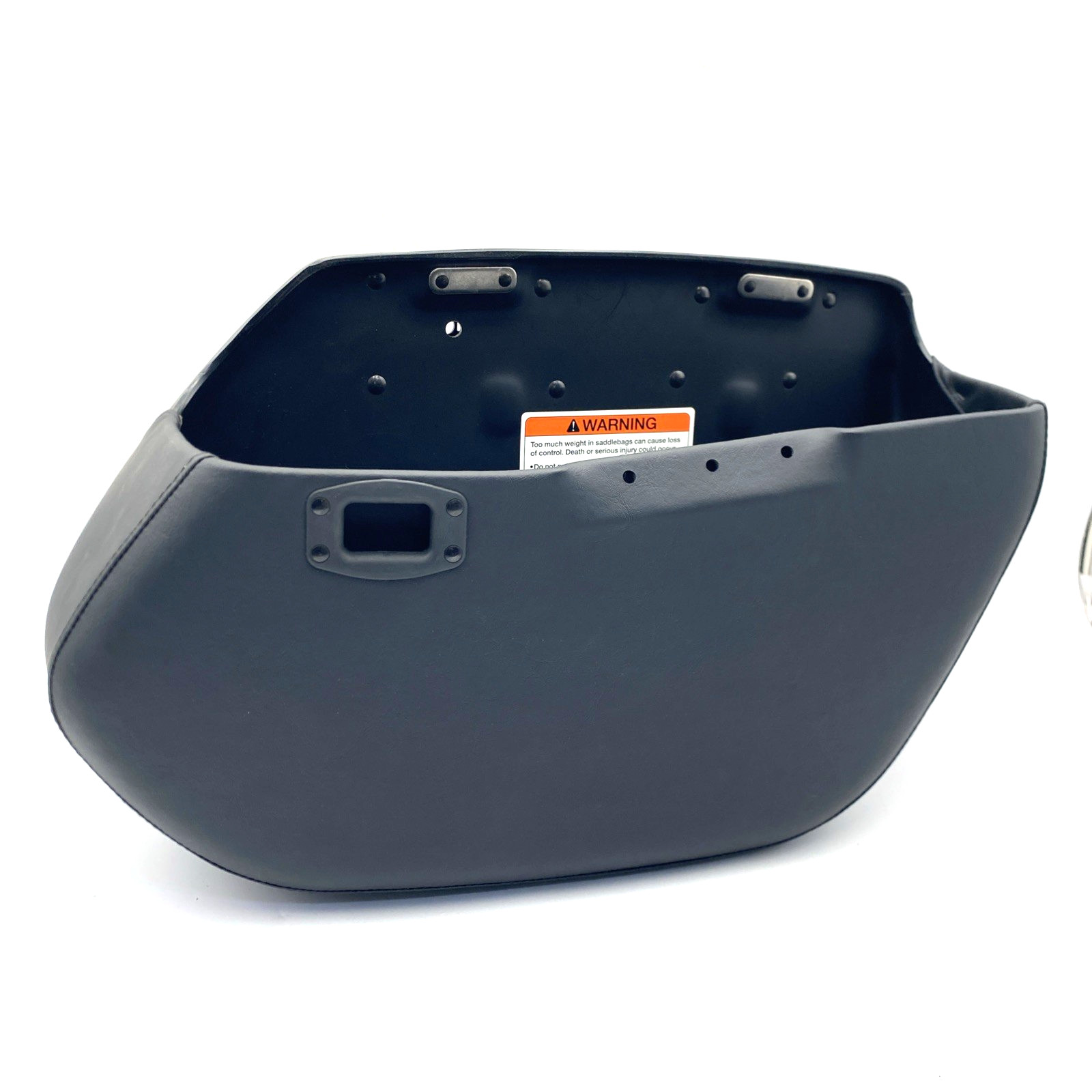 oem Harley 90200403 Right Black Leather Saddlebag Lower Tub 2011 CVO Convertible