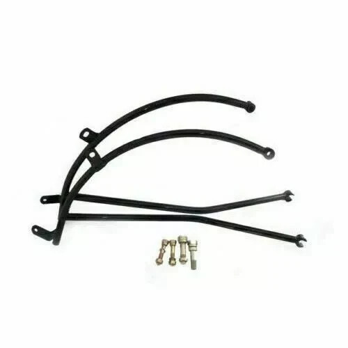 Rear Mudguard Carrier Set LH & RH Side Fits For Royal Enfield Bullet 350cc
